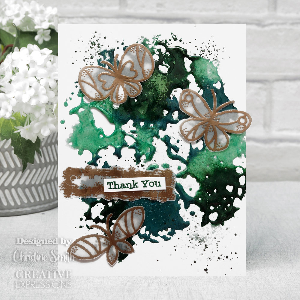 Woodware Wired Butterflies Clear Stamps (FRS961) (OUTLET) Woodware Wired Butterflies Clear Stamps (FRS961) (OUTLET)