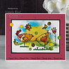 Woodware Semi Circle Texture Clear Stamps (FRM052) (OUTLET) Woodware Semi Circle Texture Clear Stamps (FRM052) (OUTLET)