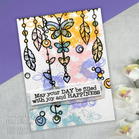 Woodware Long Tag Wishes Clear Stamps (FRS963) (OUTLET) Woodware Long Tag Wishes Clear Stamps (FRS963) (OUTLET)