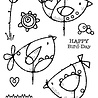 Woodware It's A Bird-Day Clear Stamps (FRS958) (OUTLET) Woodware It's A Bird-Day Clear Stamps (FRS958) (OUTLET)