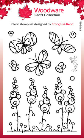 Woodware Garden Border Clear Stamps (FRS962) (OUTLET) Woodware Garden Border Clear Stamps (FRS962) (OUTLET)