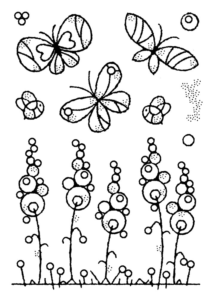 Woodware Garden Border Clear Stamps (FRS962) (OUTLET) Woodware Garden Border Clear Stamps (FRS962) (OUTLET)