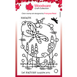 Woodware Dragonfly Pond Clear Stamps (FRS959) (OUTLET)