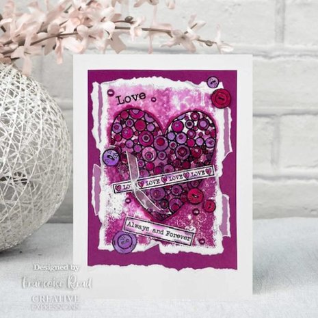 Woodware Love Tape Words Clear Stamps (FRS966) (OUTLET) Woodware Love Tape Words Clear Stamps (FRS966) (OUTLET)