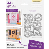 Gemini Papercraft Shutter Dies Dimensionals Dies (GEM-MD-DIM-SHUT) (DISCONTINUED)