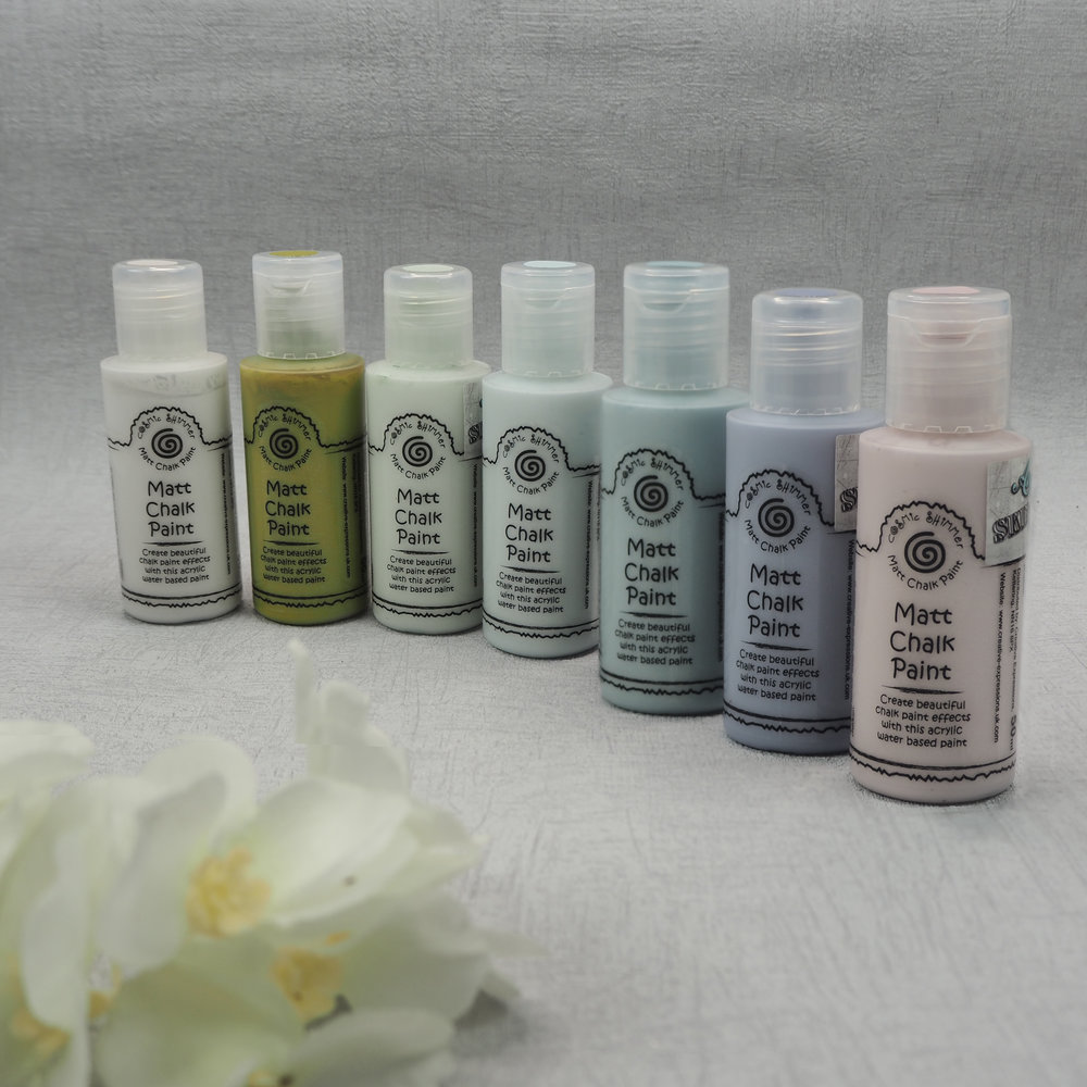 Cosmic Shimmer Matt Chalk Paint Holy Guacamole 50ml (CSASMCPHOLY) (OUTLET)