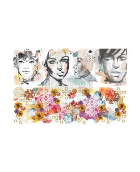 Re-Design with Prima Cece In Truth, Beauty 24x35 Inch Decor Transfers (1pcs) (659981) (DISCONTINUED)