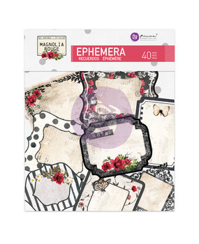Prima Marketing Magnolia Rouge Tags (40pcs) (658250) (DISCONTINUED) Prima Marketing Magnolia Rouge Tags (40pcs) (658250) (DISCONTINUED)