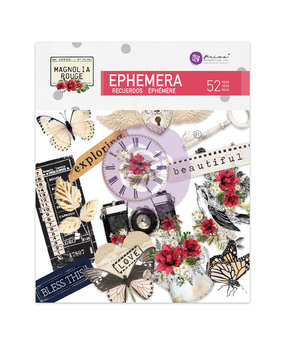 Prima Marketing Magnolia Rouge Ephemera Icons (52pcs) (658243) (DISCONTINUED)