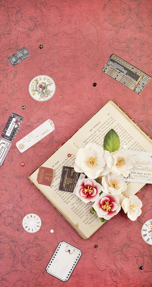 Prima Marketing Magnolia Rouge Ephemera (48pcs) (658236) (DISCONTINUED)