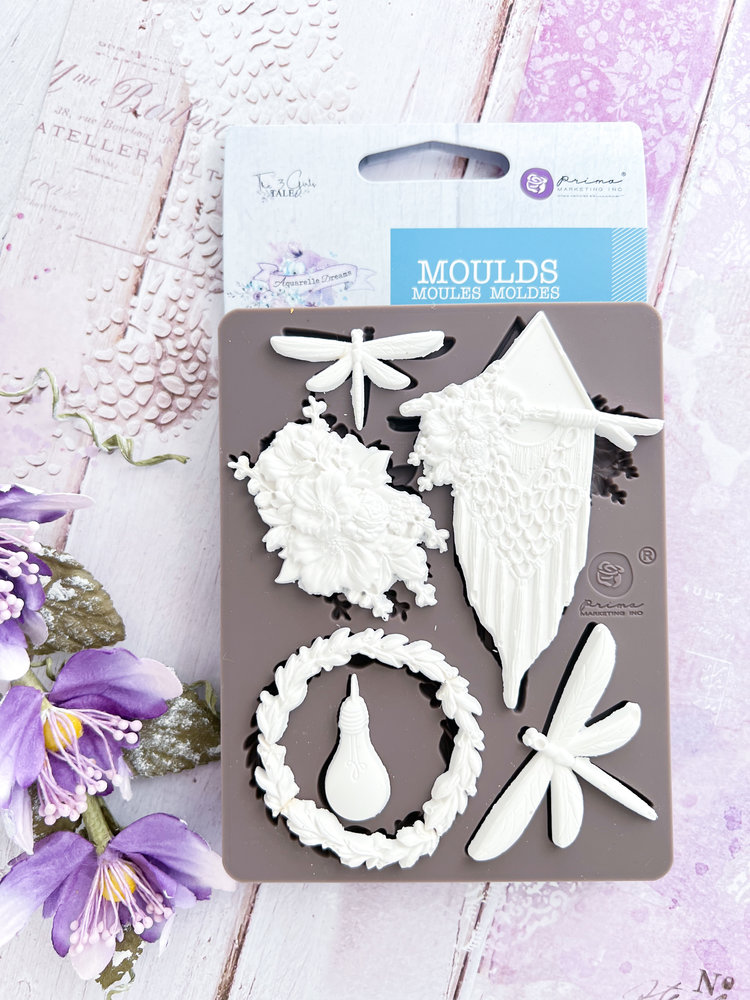 Prima Marketing Aquarelle Dreams Mould (659431) (DISCONTINUED) Prima Marketing Aquarelle Dreams Mould (659431) (DISCONTINUED)