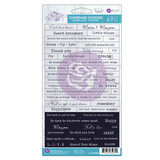 Prima Marketing Aquarelle Dreams Chipboard Stickers (49pcs) (659394) (DISCONTINUED)