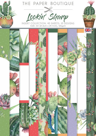The Paper Boutique Lookin Sharp A4 Insert Collection (PB1974) (OUTLET)
