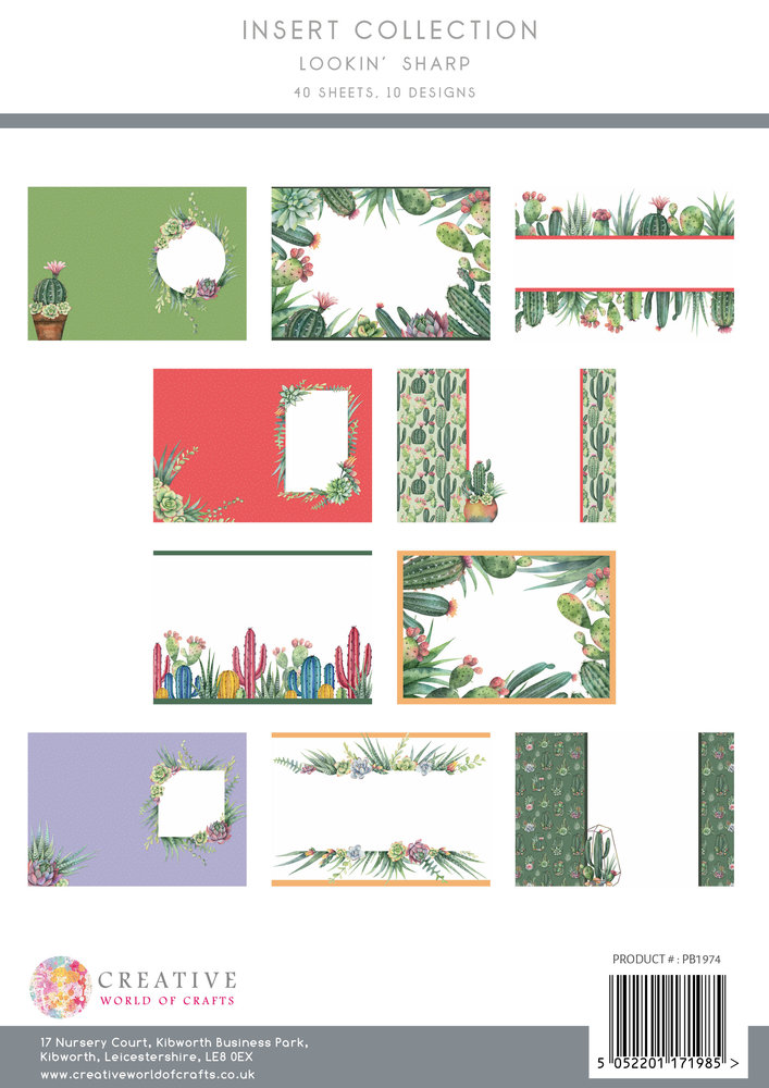 The Paper Boutique Lookin Sharp A4 Insert Collection (PB1974) (OUTLET)