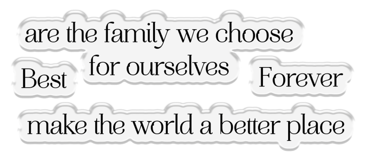 Crafter's Companion Wisteria Collection Stamp & Die Friends Forever (NG-WC-STD-FFOR) (OUTLET)