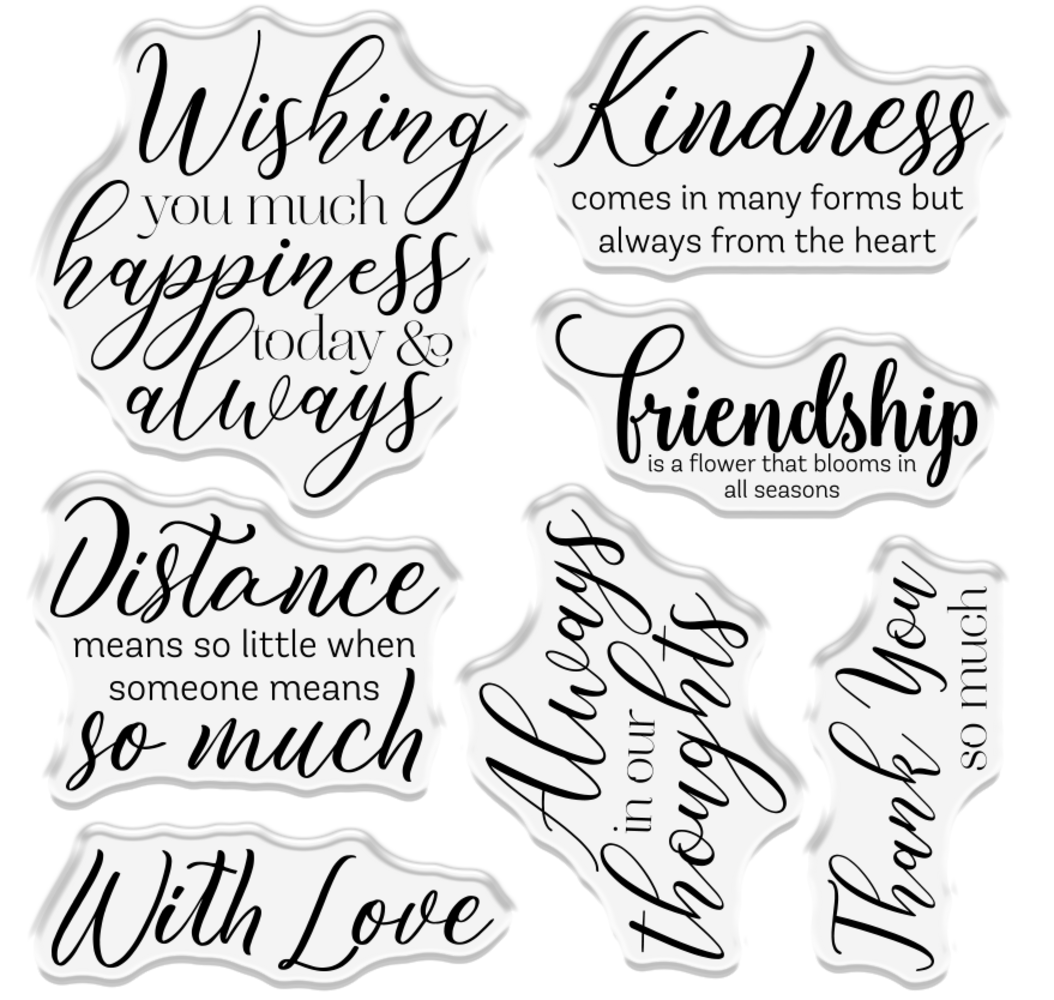 Crafter's Companion Wisteria Collection Clear Stamp Today and Always (NG-WC-ST-TAA) (OUTLET) Crafter's Companion Wisteria Collection Clear Stamp Today and Always (NG-WC-ST-TAA) (OUTLET)