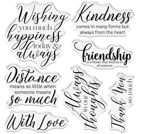 Crafter's Companion Wisteria Collection Clear Stamp Today and Always (NG-WC-ST-TAA) (OUTLET) Crafter's Companion Wisteria Collection Clear Stamp Today and Always (NG-WC-ST-TAA) (OUTLET)