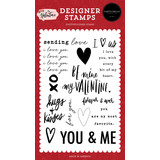 Carta Bella I Heart Us Clear Stamps (CBMV294049) (OUTLET)