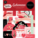 Carta Bella My Valentine Ephemera (CBMV294024) (OUTLET)