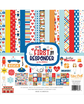 Echo Park First Responder 12x12 Inch Collection Kit (FR295016) (DISCONTINUED)