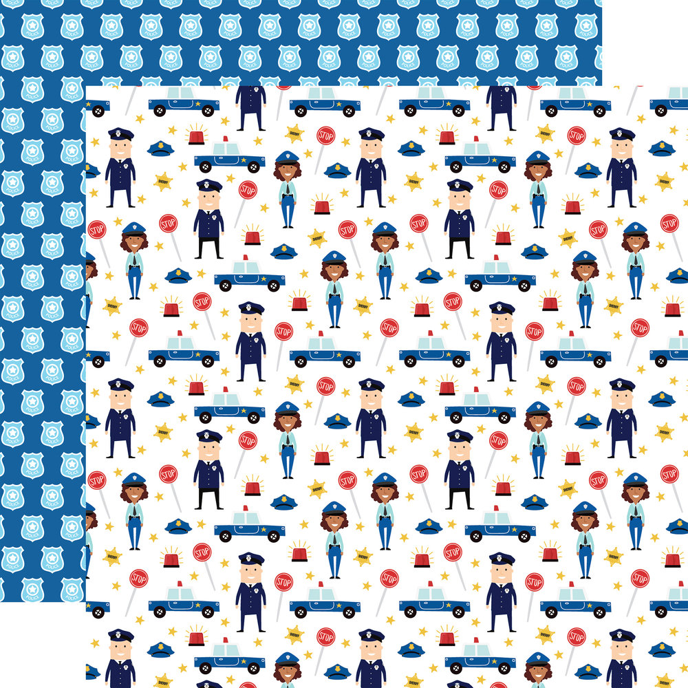 Echo Park First Responder 6x6 Inch Paper Pad (FR295023) (DISCONTINUED)