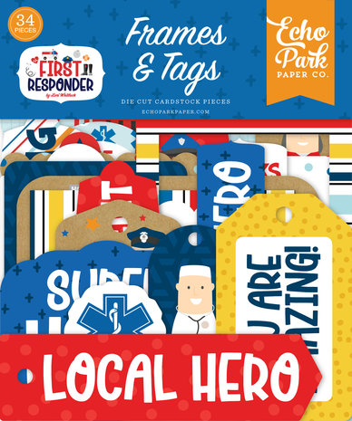 Echo Park First Responder Frames & Tags (FR295025) (DISCONTINUED) Echo Park First Responder Frames & Tags (FR295025) (DISCONTINUED)