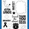 Echo Park Helping Hands Clear Stamps (FR295045) (OUTLET)