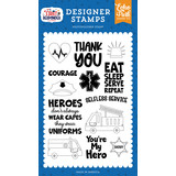 Echo Park Selfless Service Clear Stamps (FR295044) (DISCONTINUED)