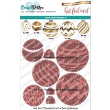 CarlijnDesign Hot Foil Kerstballen (CDHF-0020) (OUTLET)
