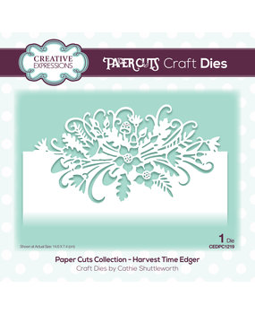 Creative Expressions Cathie Shuttleworth Paper Cuts Harvestime Edger (CEDPC1219) (OUTLET)