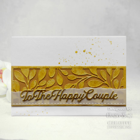 Creative Expressions Jamie Rodgers Craft Die Sentiments Collection Weddings (CEDJR053) (OUTLET)