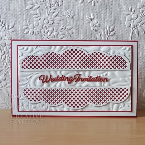 Creative Expressions Jamie Rodgers Craft Die Sentiments Collection Weddings (CEDJR053) (OUTLET)