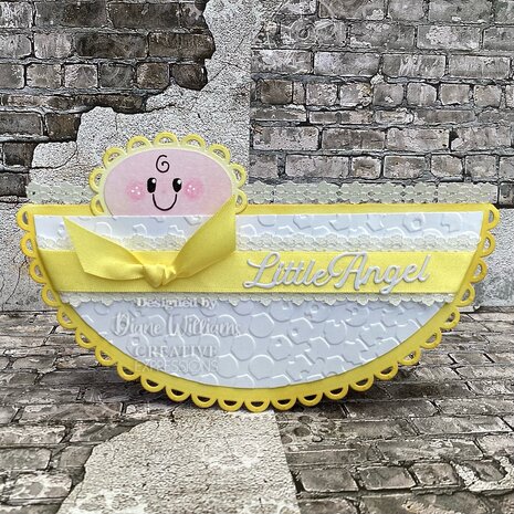 Creative Expressions Jamie Rodgers Craft Die Sentiments Collection New Baby (CEDJR052) (OUTLET)