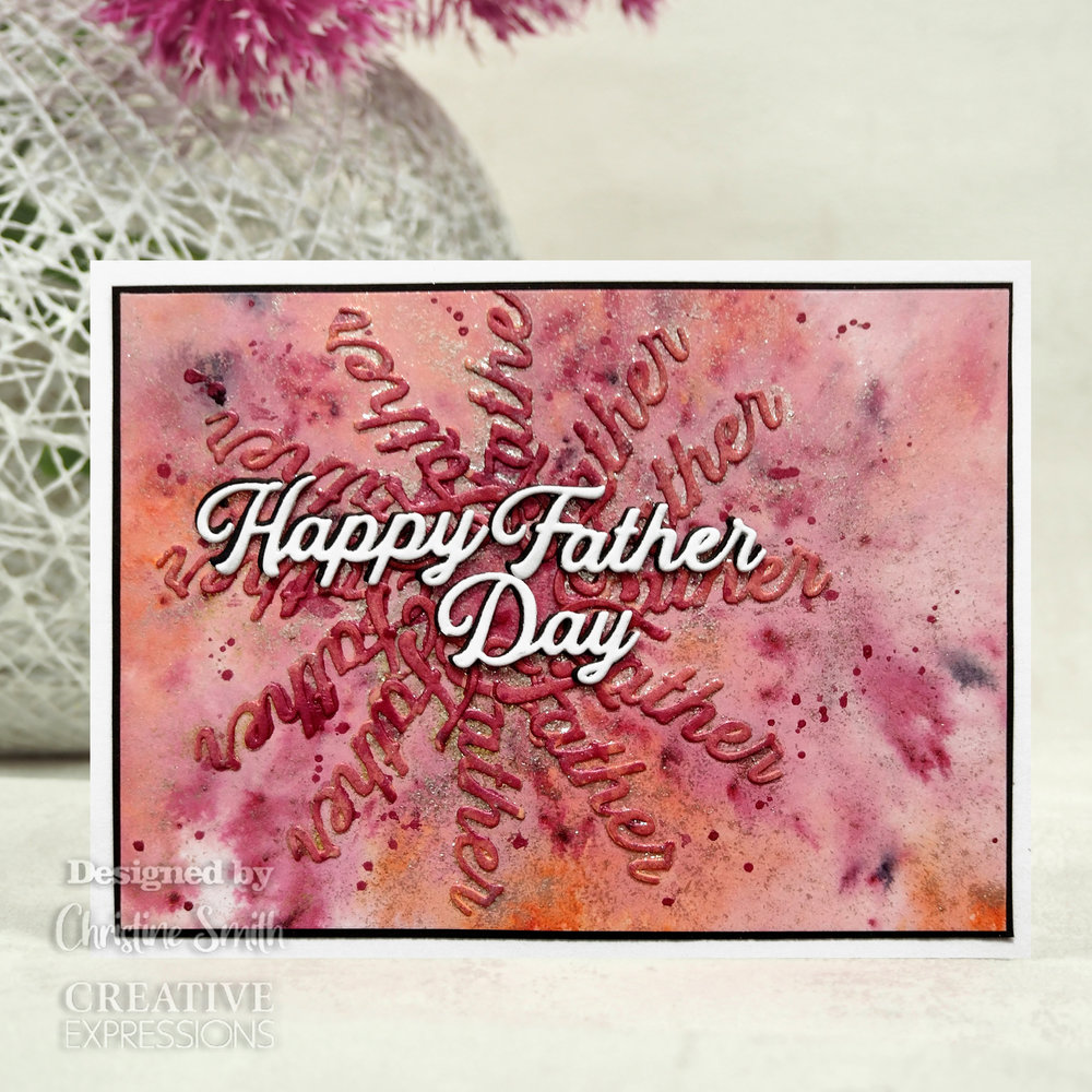 Creative Expressions Jamie Rodgers Craft Die Sentiments Collection Male Relations (CEDJR050) (OUTLET)