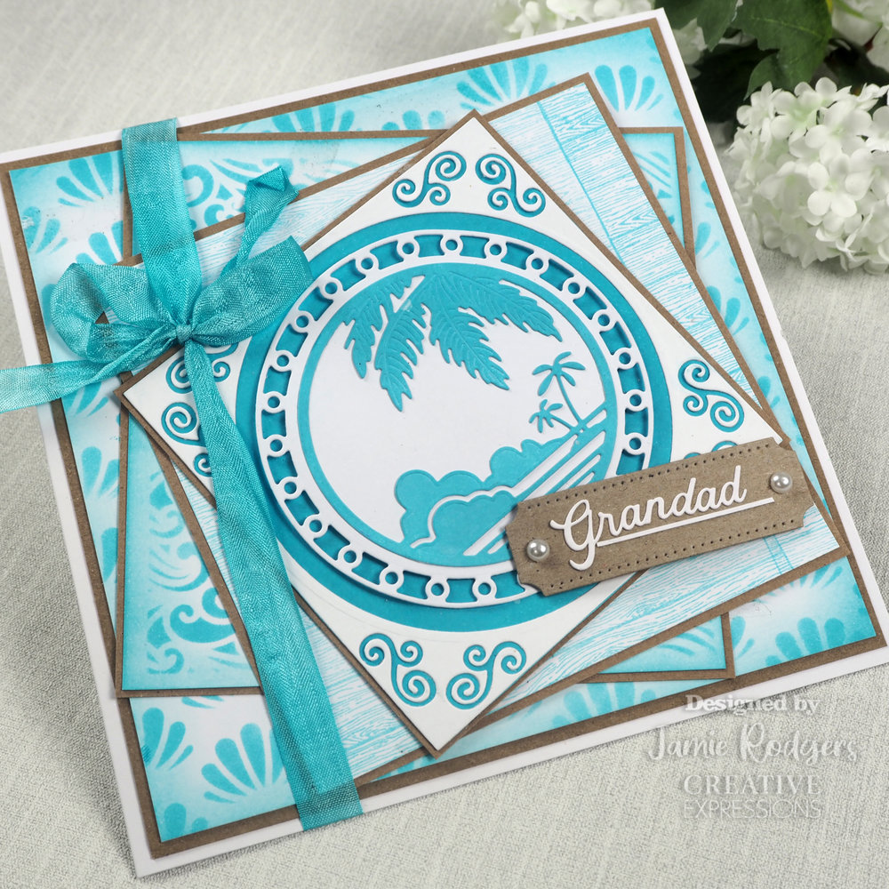 Creative Expressions Jamie Rodgers Craft Die Sentiments Collection Male Relations (CEDJR050) (OUTLET)