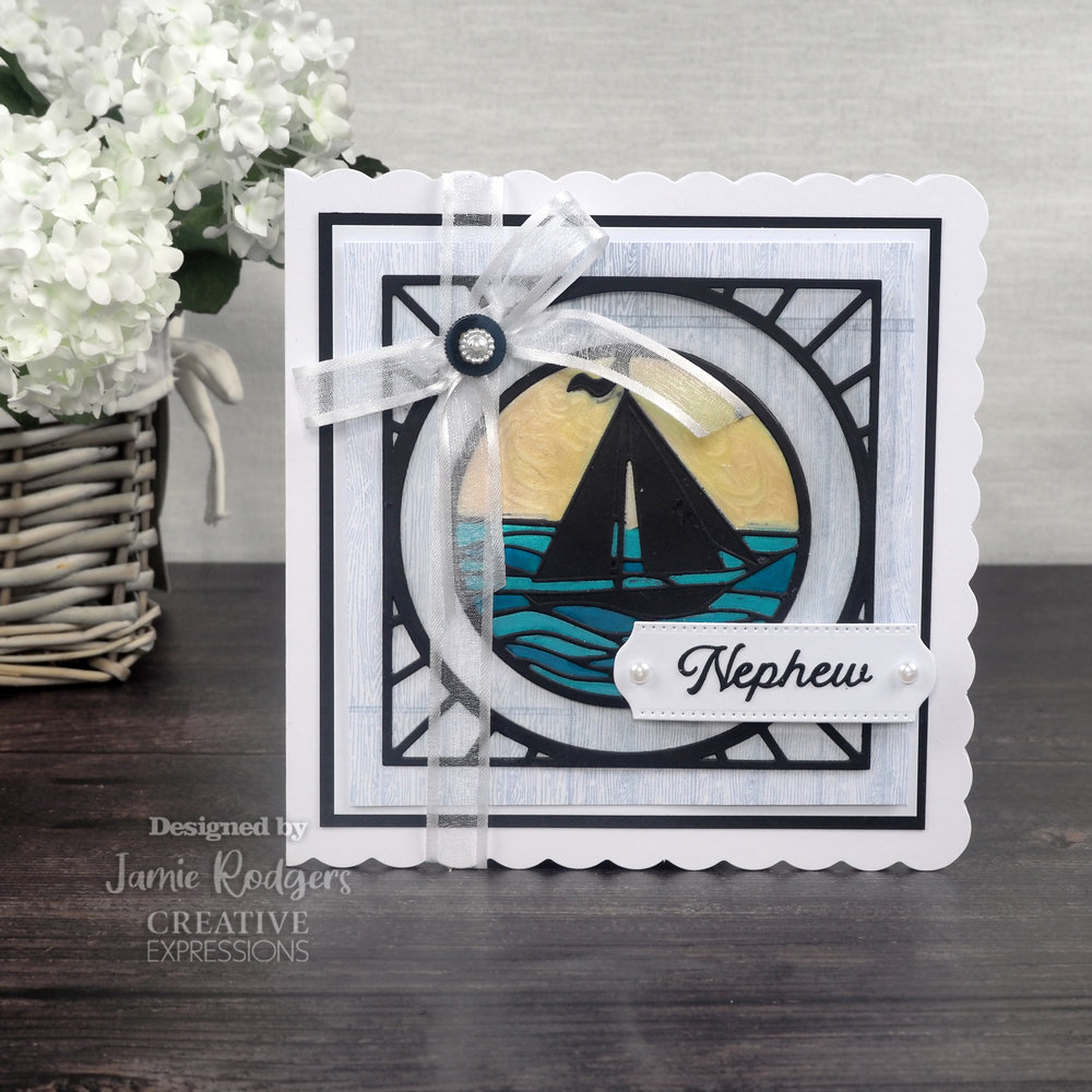 Creative Expressions Jamie Rodgers Craft Die Sentiments Collection Male Relations (CEDJR050) (OUTLET)