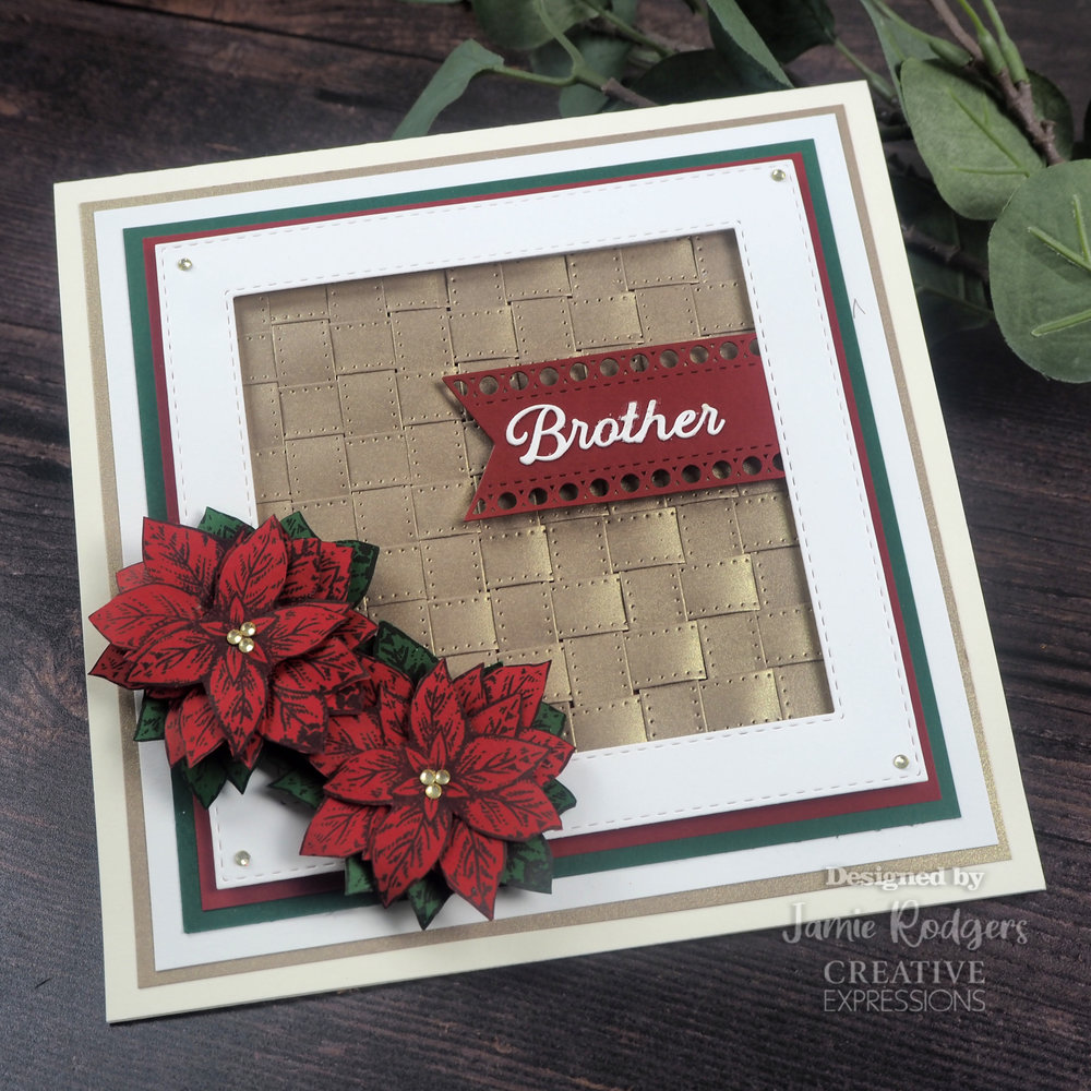 Creative Expressions Jamie Rodgers Craft Die Sentiments Collection Male Relations (CEDJR050) (OUTLET)