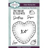 Creative Expressions Sam Poole Clear Stamp A6 Sweetness Heart (CEC1017) (OUTLET)