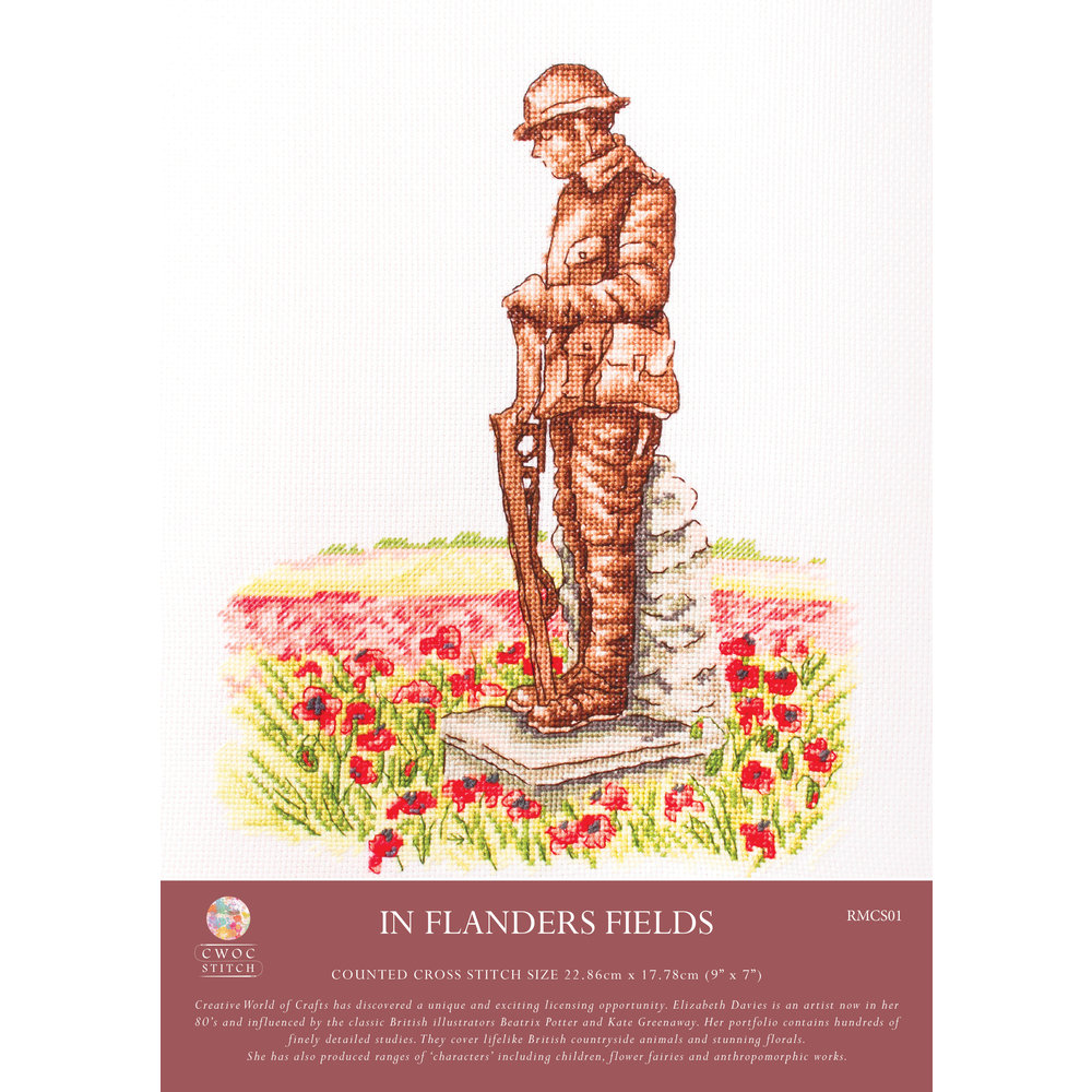 My Cross Stitch Kit In Flanders Fields (RMCS01) Craftlines B.V.