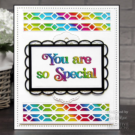 Creative Expressions Sue Wilson Craft Die Block Sentiments You Are So Special (CED4469) (OUTLET)