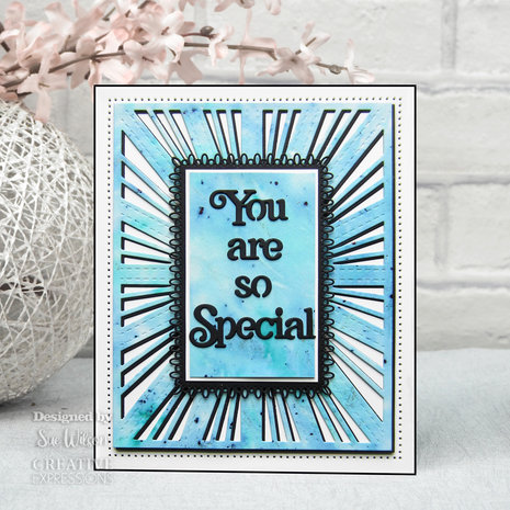 Creative Expressions Sue Wilson Craft Die Block Sentiments You Are So Special (CED4469) (OUTLET)