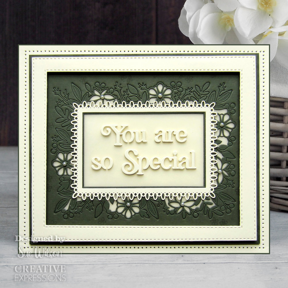 Creative Expressions Sue Wilson Craft Die Block Sentiments You Are So Special (CED4469) (OUTLET)
