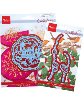 Marianne Design Creatables Warme Winterwensen Set (2pcs) (PA4166) (DISCONTINUED)