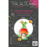 Pink Ink Designs Firestarter A5 Clear Stamps (PI196) (OUTLET)