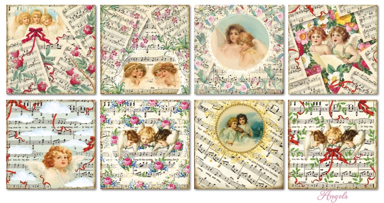Decorer Angels 6x6 Inch Paper Pack (DECOR-C34-237) (OUTLET) Decorer Angels 6x6 Inch Paper Pack (DECOR-C34-237) (OUTLET)