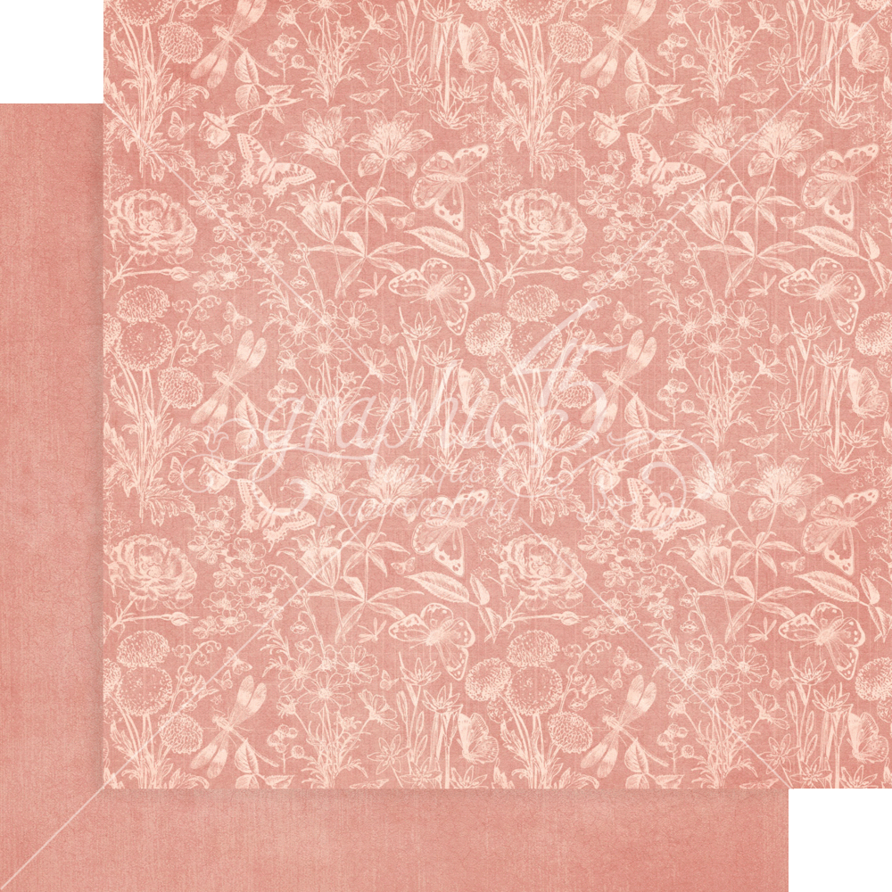 Graphic 45 Flower Market 12x12 Inch Patterns & Solids Pack (4502559) (DISCONTINUED)