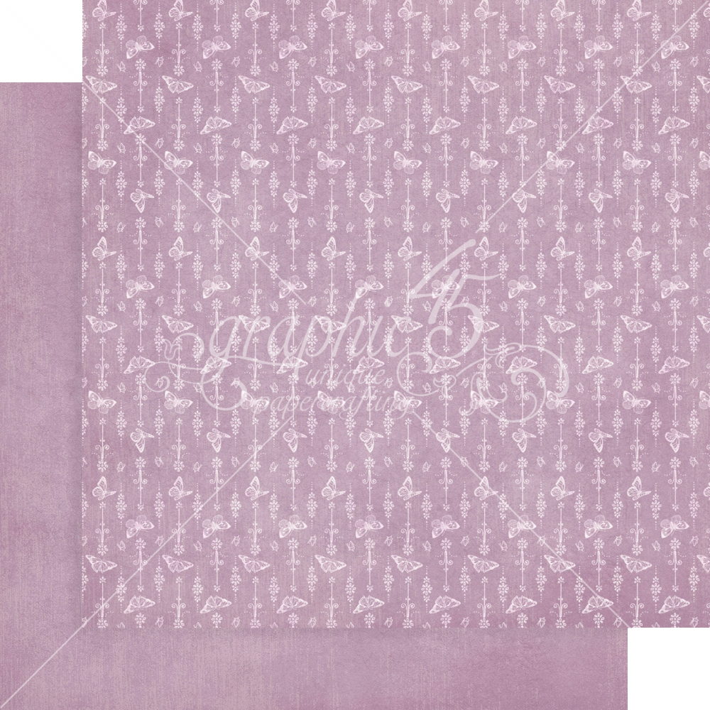 Graphic 45 Flower Market 12x12 Inch Patterns & Solids Pack (4502559) (DISCONTINUED)