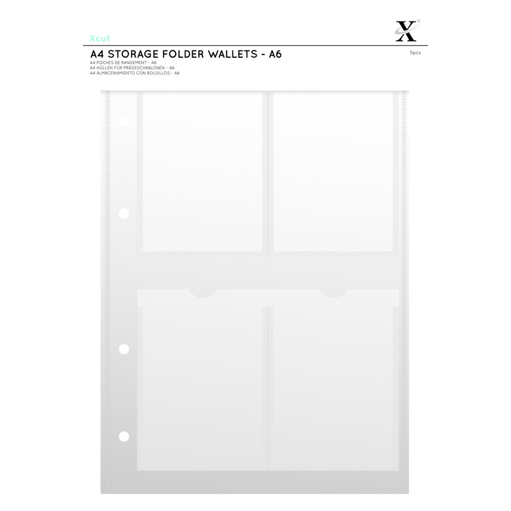 Xcut A4 Storage Folder Wallets A6 (XCU 245104) Xcut A4 Storage Folder Wallets A6 (XCU 245104)