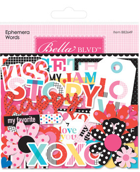 Bella BLVD Our Love Song Ephemera Words (BB2649) (OUTLET)