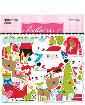 Bella BLVD The North Pole Ephemera Icons (BB2622) (OUTLET)